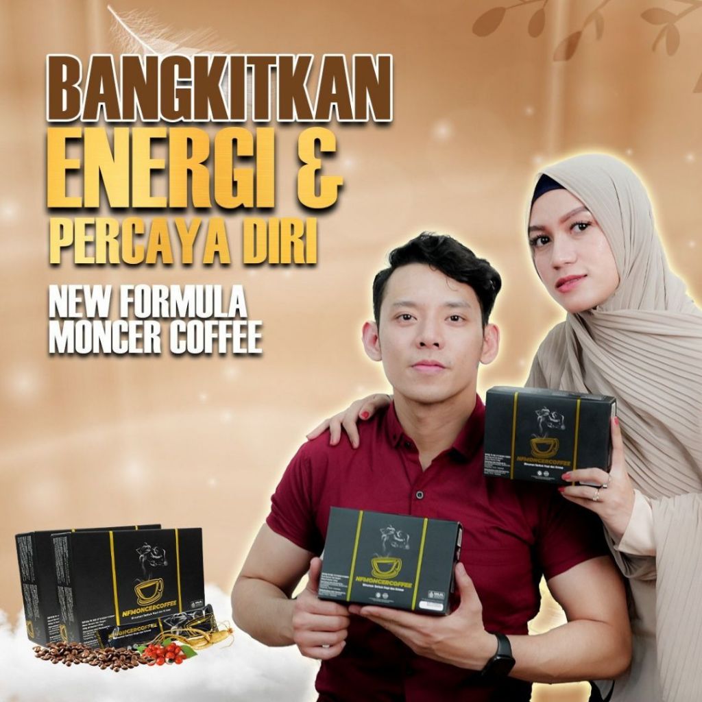 

PAKET HEMAT 3 Pack Minuman Moncerr Kopi Robusta Herba SUDAH BPOM & HALAL