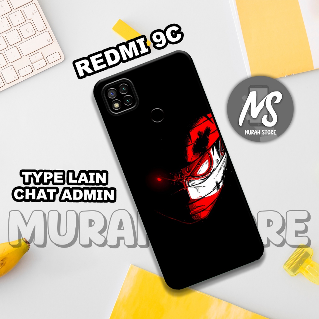 Softcase Karet REDMI 9C/MS2/Motif ANIME/Case REDMI 9C/Silikon REDMI 9C