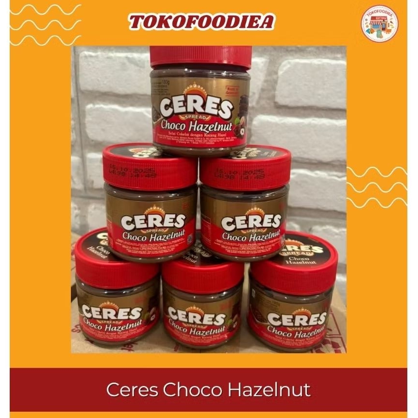 

Ceres Meses Coklat Choco Hazelnut Selai Coklat Meises | Tokofoodiea