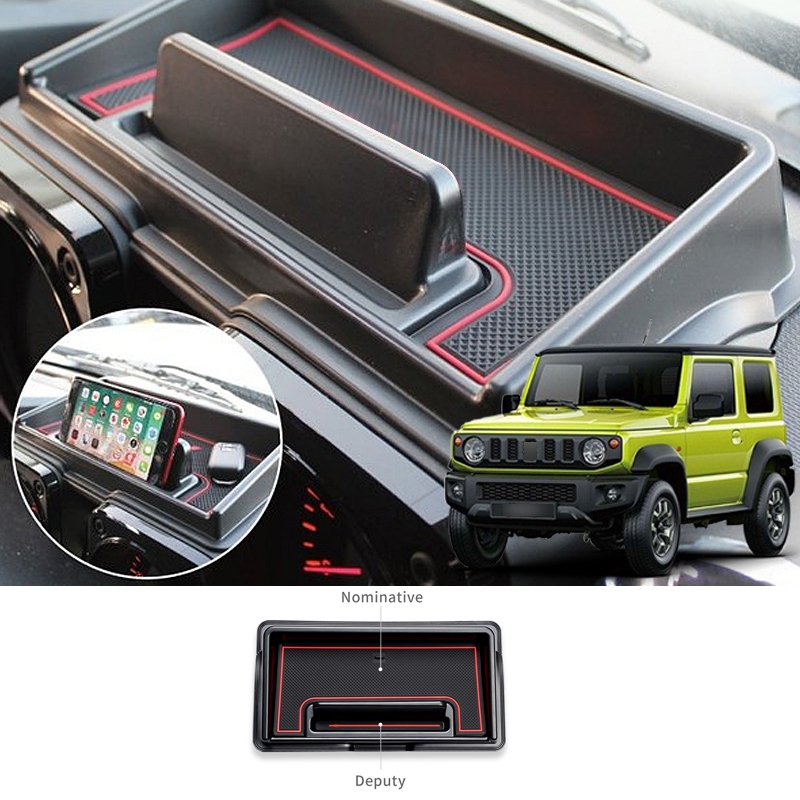 Dashboard Tray Suzuki Jimny 2019-2020 / Tempat Hp Jimny / Holder Anti Slip Dashboard Mobil Suzuki Ji