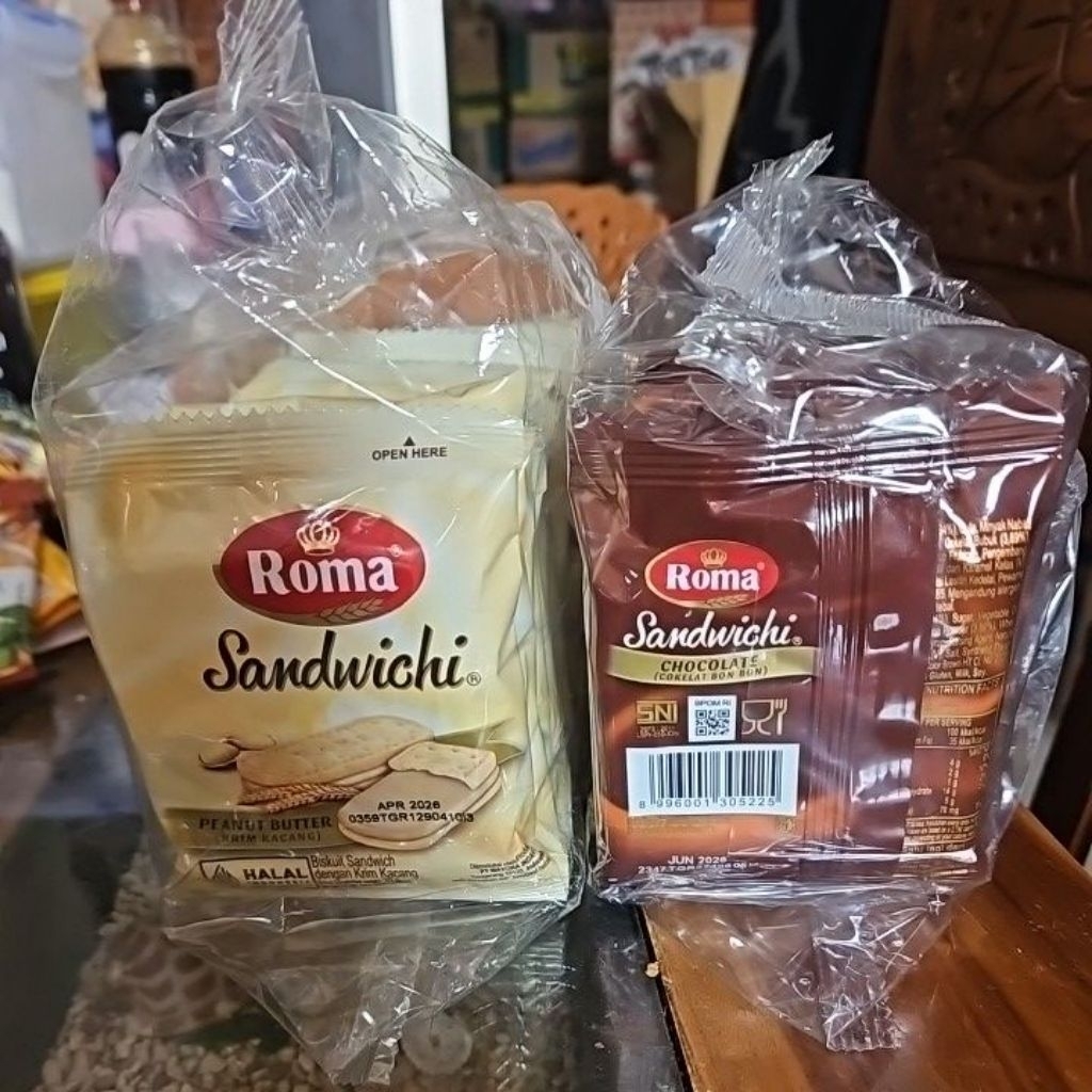 

ROMA SANDWICHI RENTENG ISI 10 PCS #PRODUK BARU