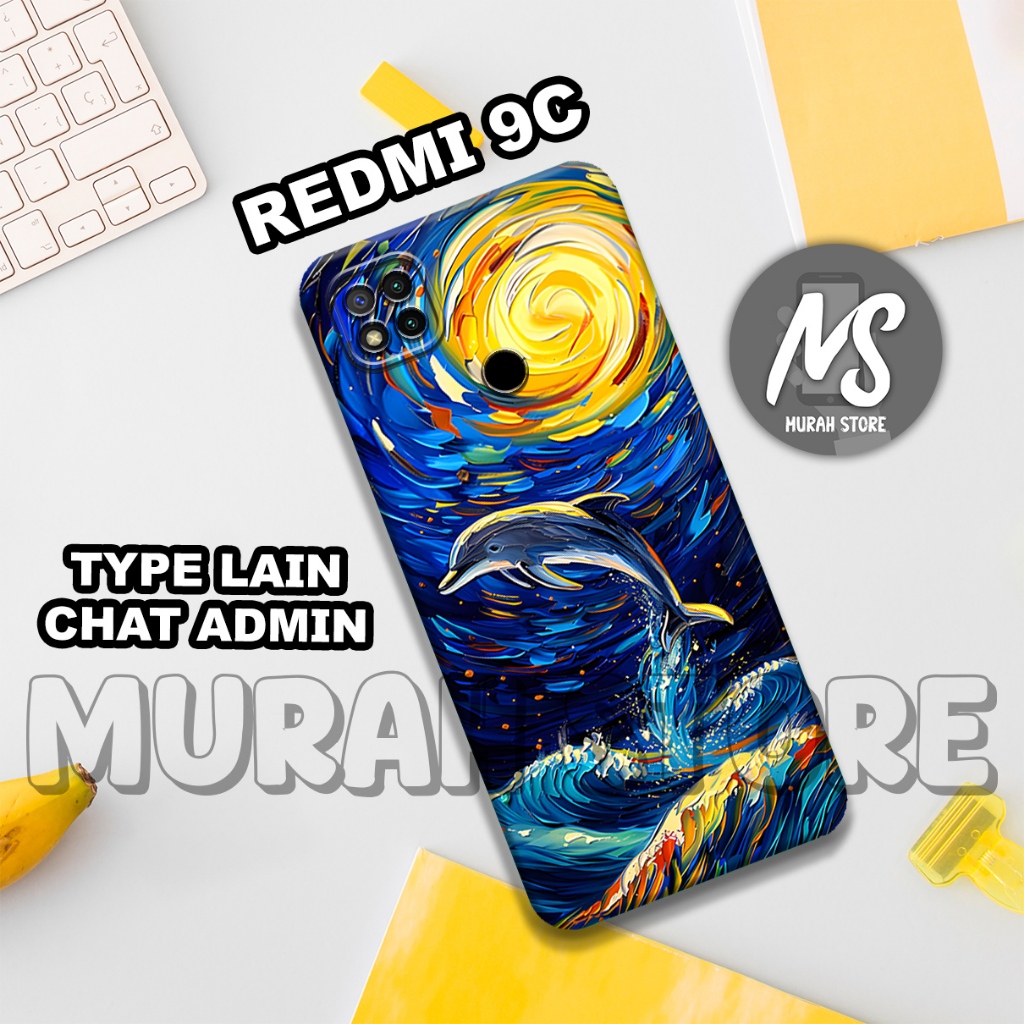 Softcase Karet REDMI 9C/MS15/Motif ANIME/Case REDMI 9C/Silikon REDMI 9C