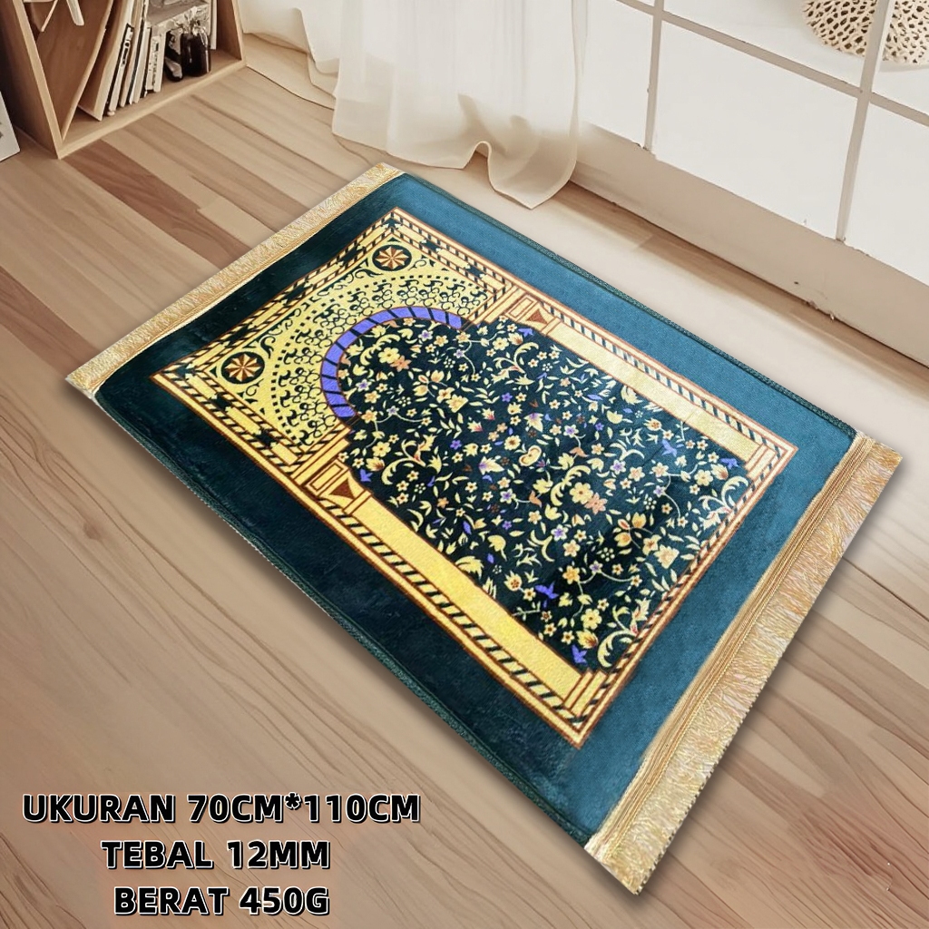 Sajadah Tebal Lembut Eksklusif Kekinian Desain Keren Big Sale Terbaru Nyaman Dipakai Fashionable Vir