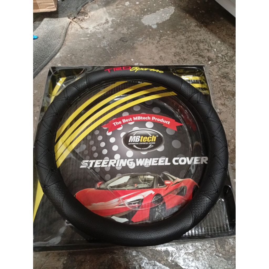 Cover stir sarung setir for toyota innova reborn tipe V dan G TRD Sportivo Hitam
