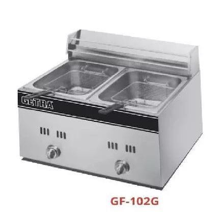 Getra Gas GF 102G Deep Fryer Alat Penggorengan Gas / Deep Fryer 2 Tungku