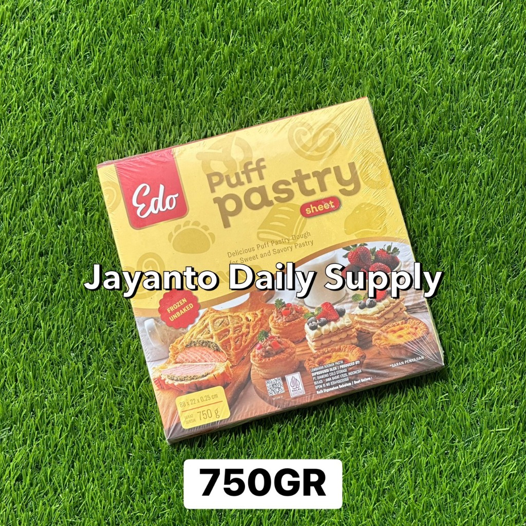 

EDO PUFF PASTRY SHEET 750GR FROZEN - 100% HALAL