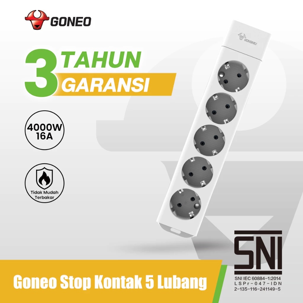 GONGNIU GONEO Stop Kontak Tanpa Kabel SOKET LISTRIK ELECTRIC SOCKET