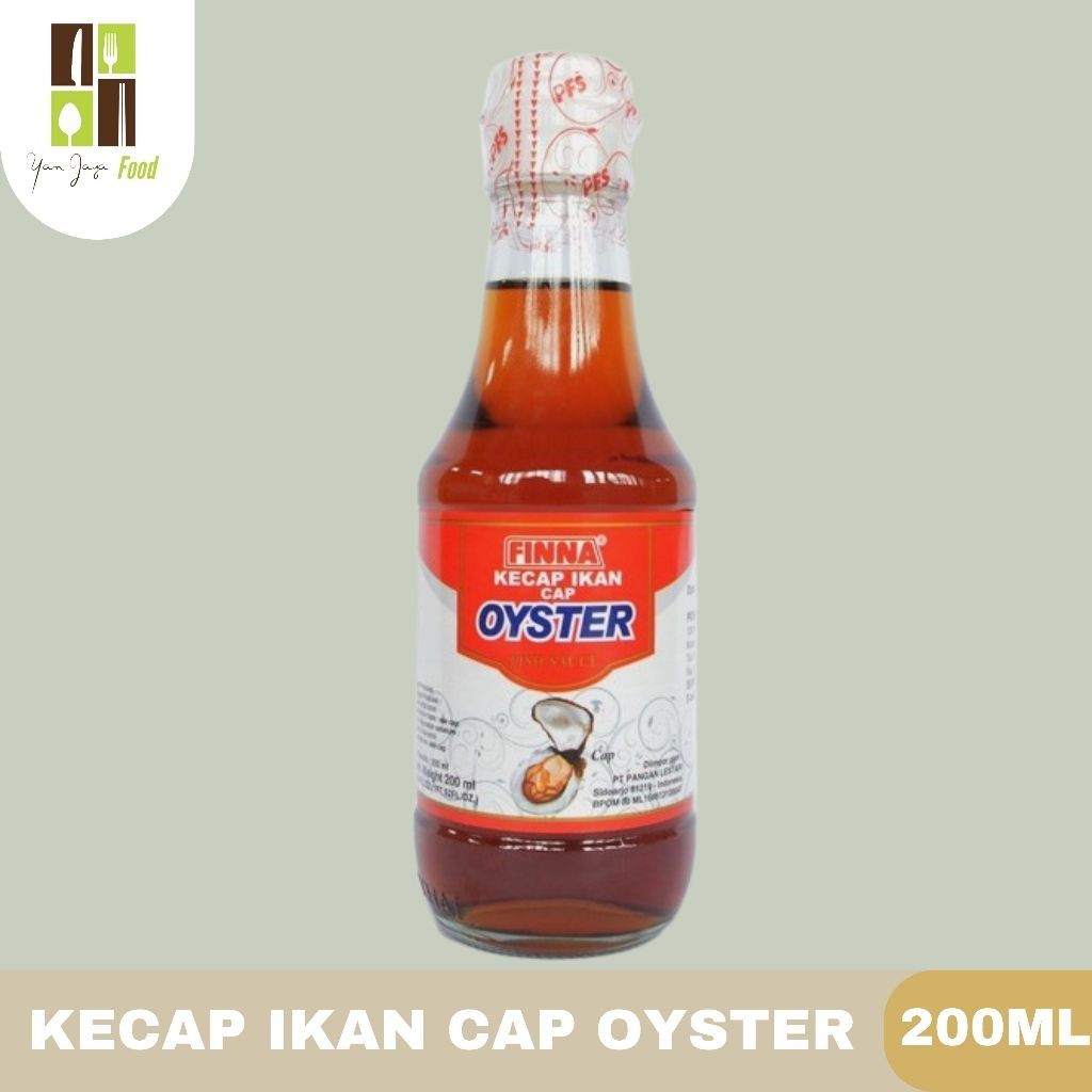 

[oddsolshop] pekanbaru/Finna Cap Oyster 200ml Kecap Ikan Botol Kaca Fish Sauce