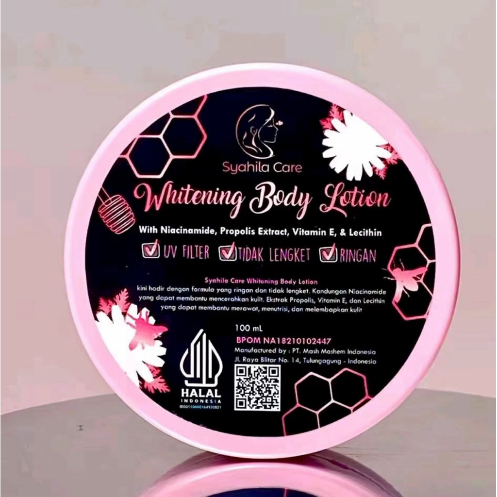 HandBody SyahilaCare 100ml (formula lama POT)