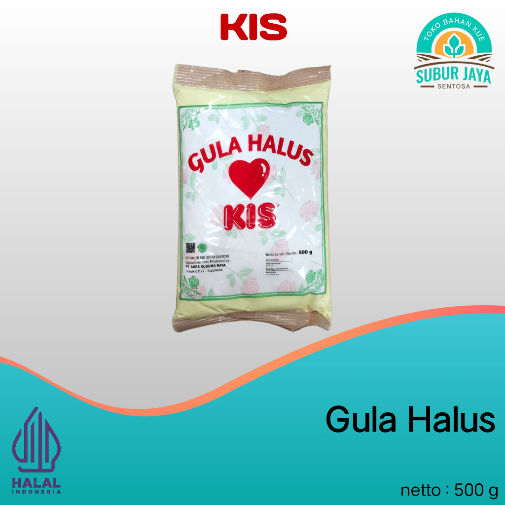 

Gula Halus KIS 500 Gram Harga Murah