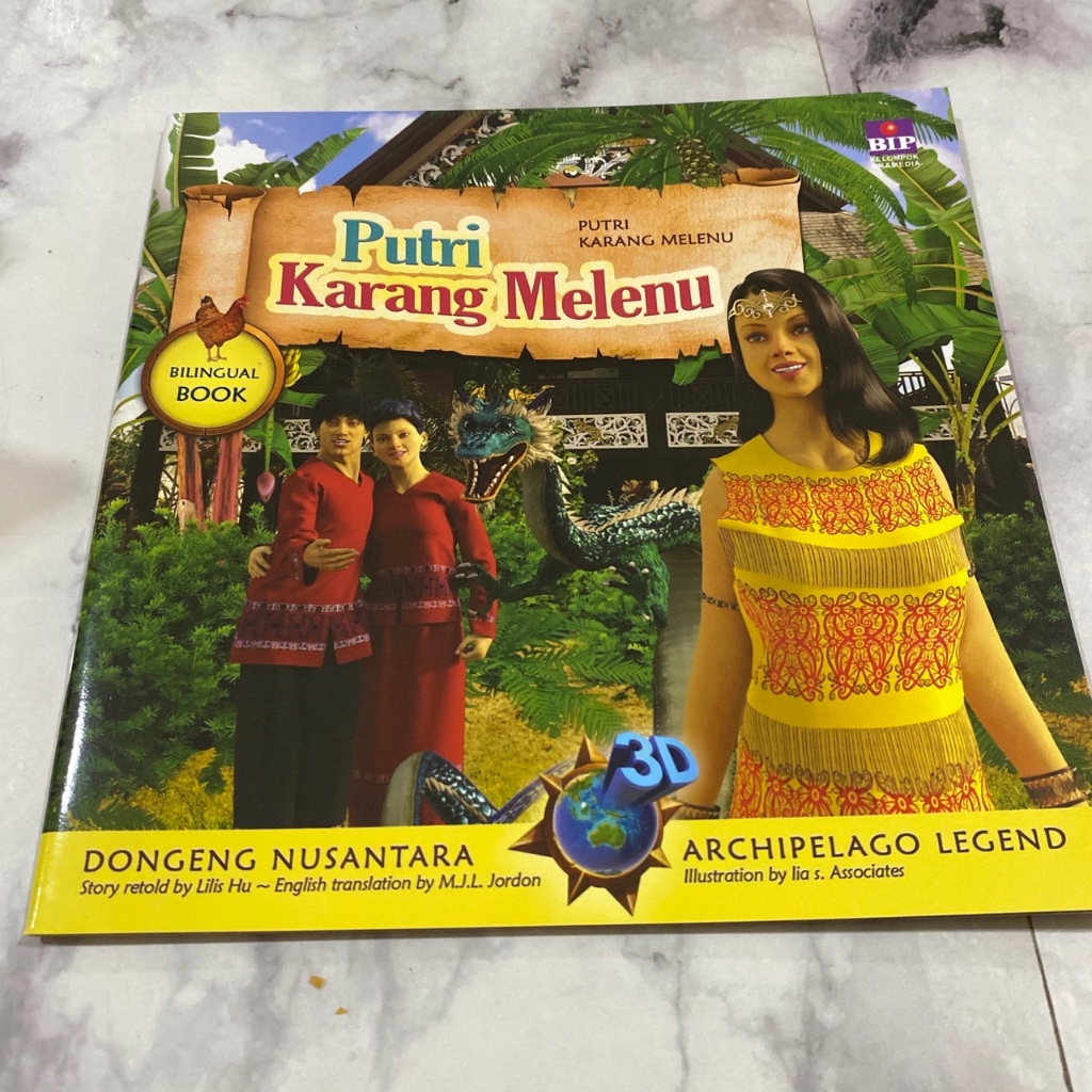 Putri Karang Melenu Seri cerita rakyat 34 provinsi cerita rakyat nusantara legenda bilingual inggris