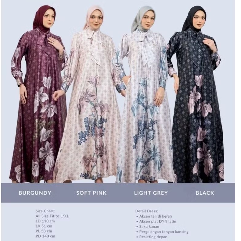 DYN-CLAIRE DRESS BY DYN CLOTHINGLINE/DYN CLOTHINGLINE TERBARU/GAMIS DYN CLOTHINGLINE ORIGINAL