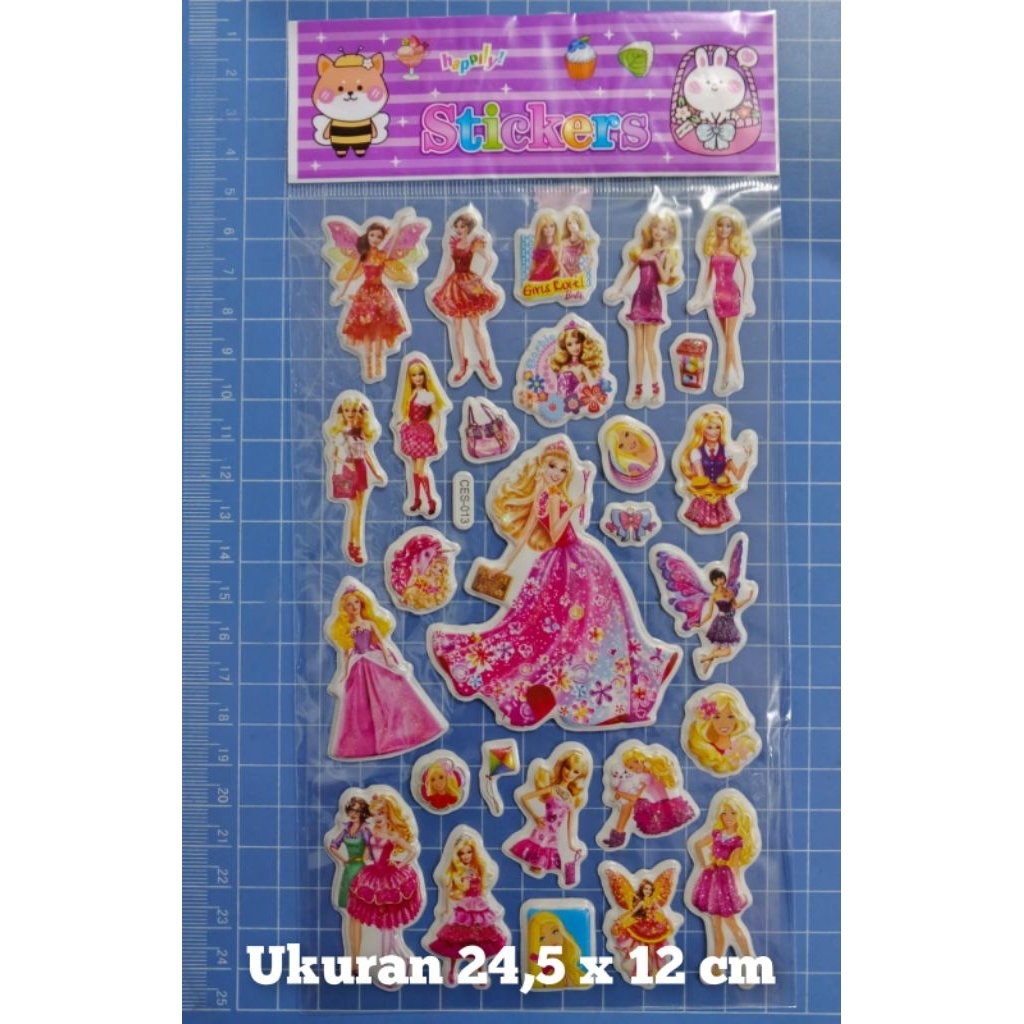 

sticker karakter lucu 3D 1pcs/sticker timbul karakter lucu/