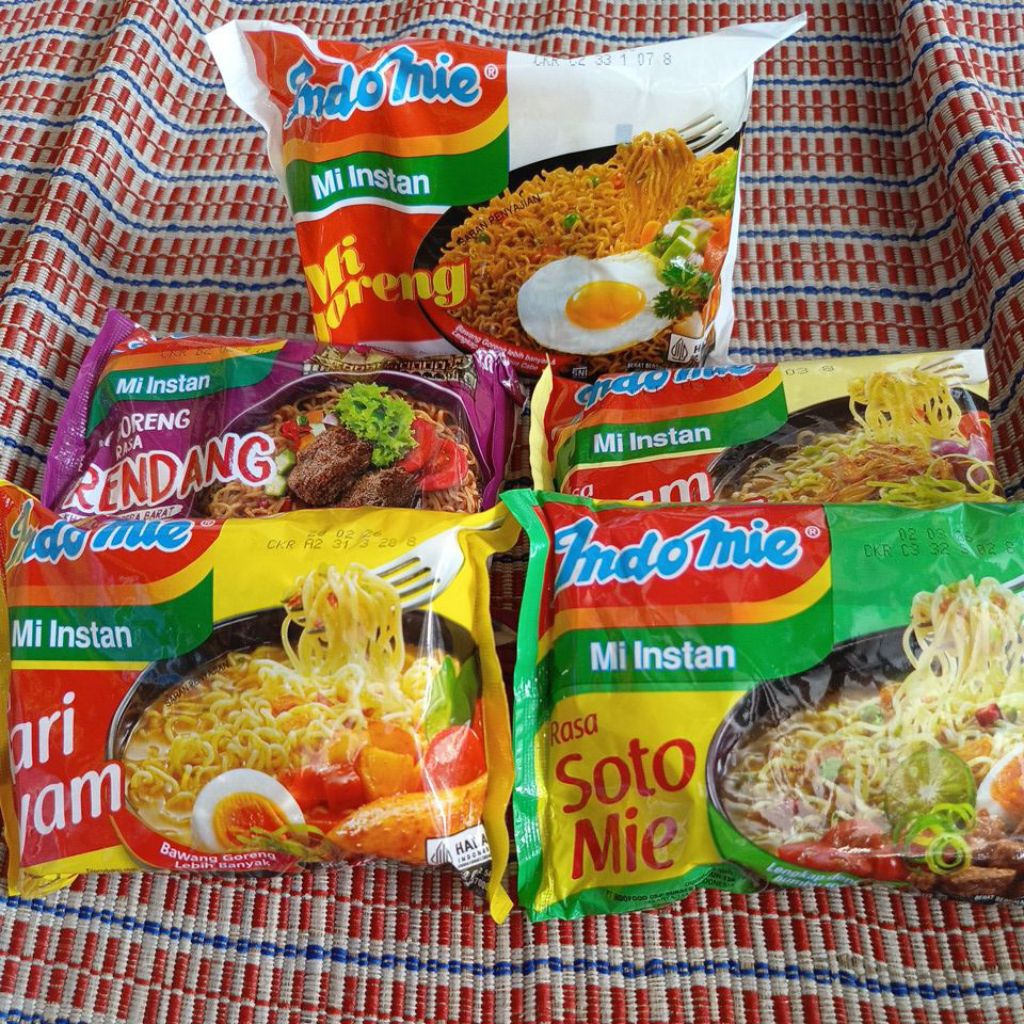 

mie Indomie (6pcs) varian Soto/kari/ayambawang/rendang/goreng top Indomie instan masa kini