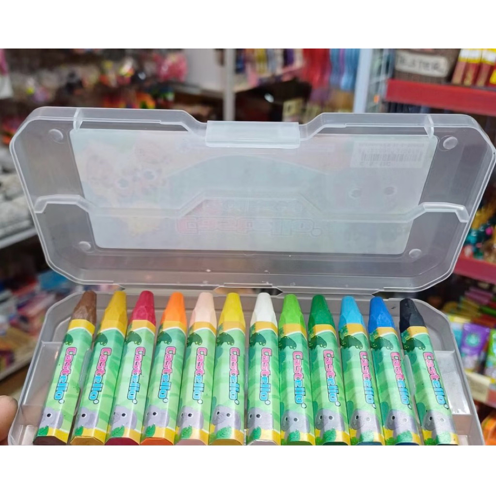 

CASTELLO CRAYON /OIL PASTEL 12 WARNA