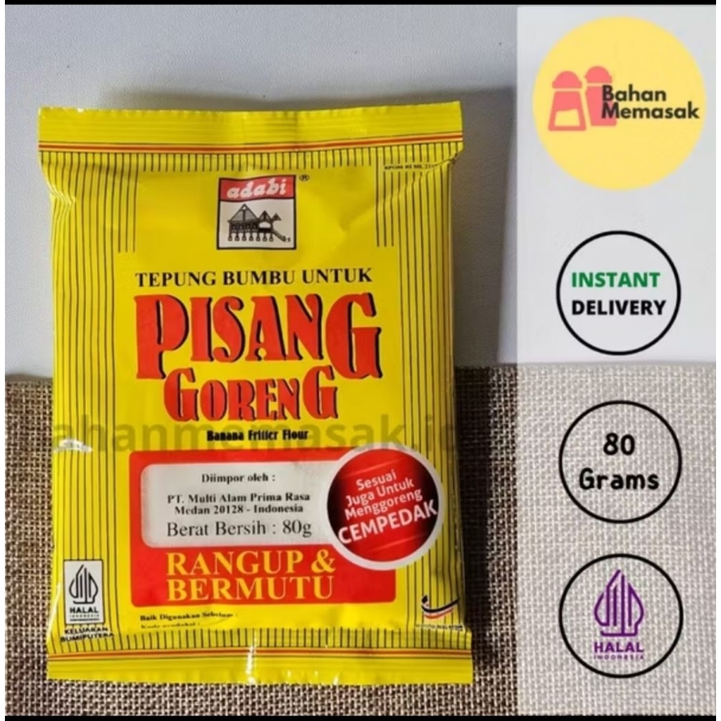 

tepung bumbu untuk pisang goreng