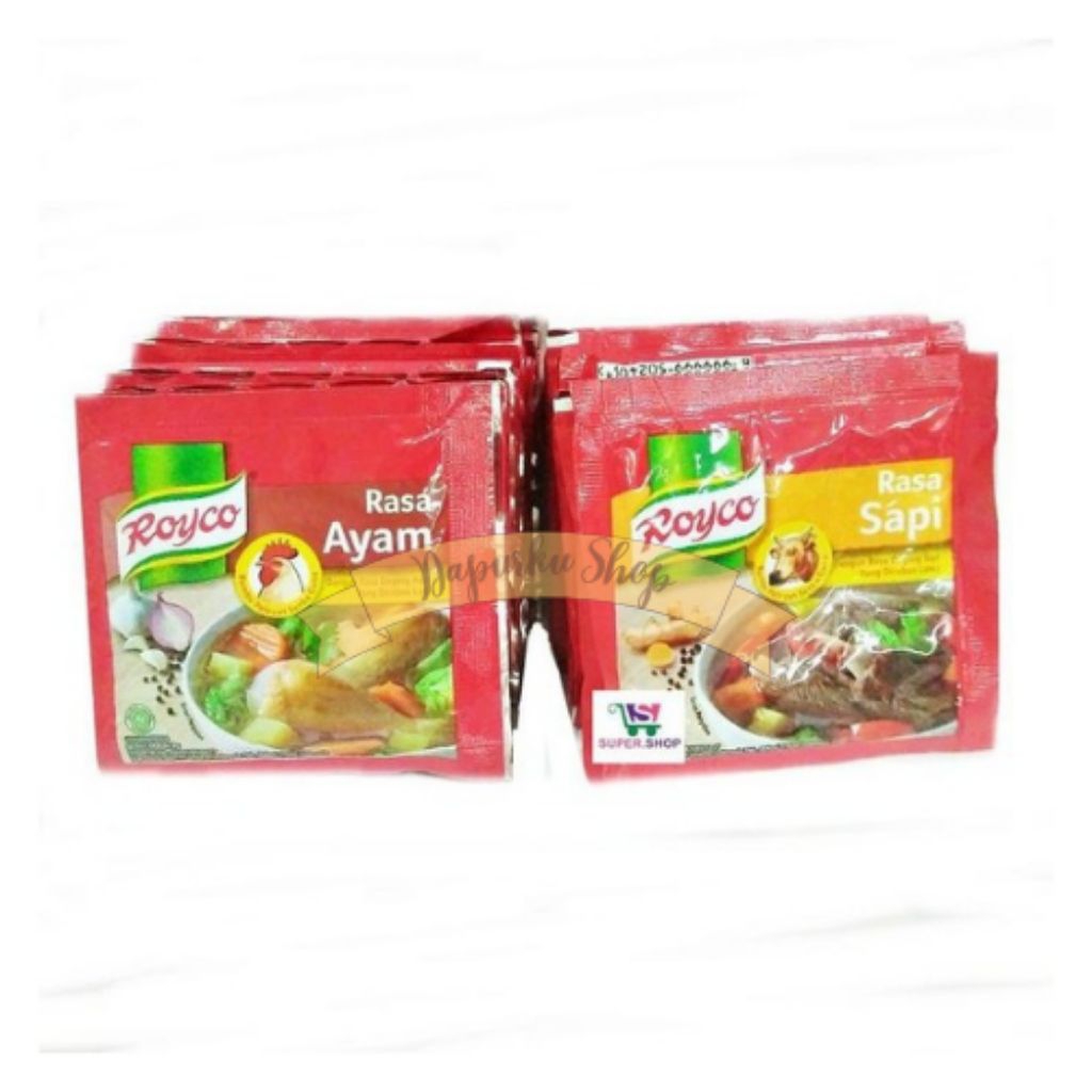 

Royco Bumbu Penyedap Rasa Ayam&Sapi 12x8gr (1 renceng)