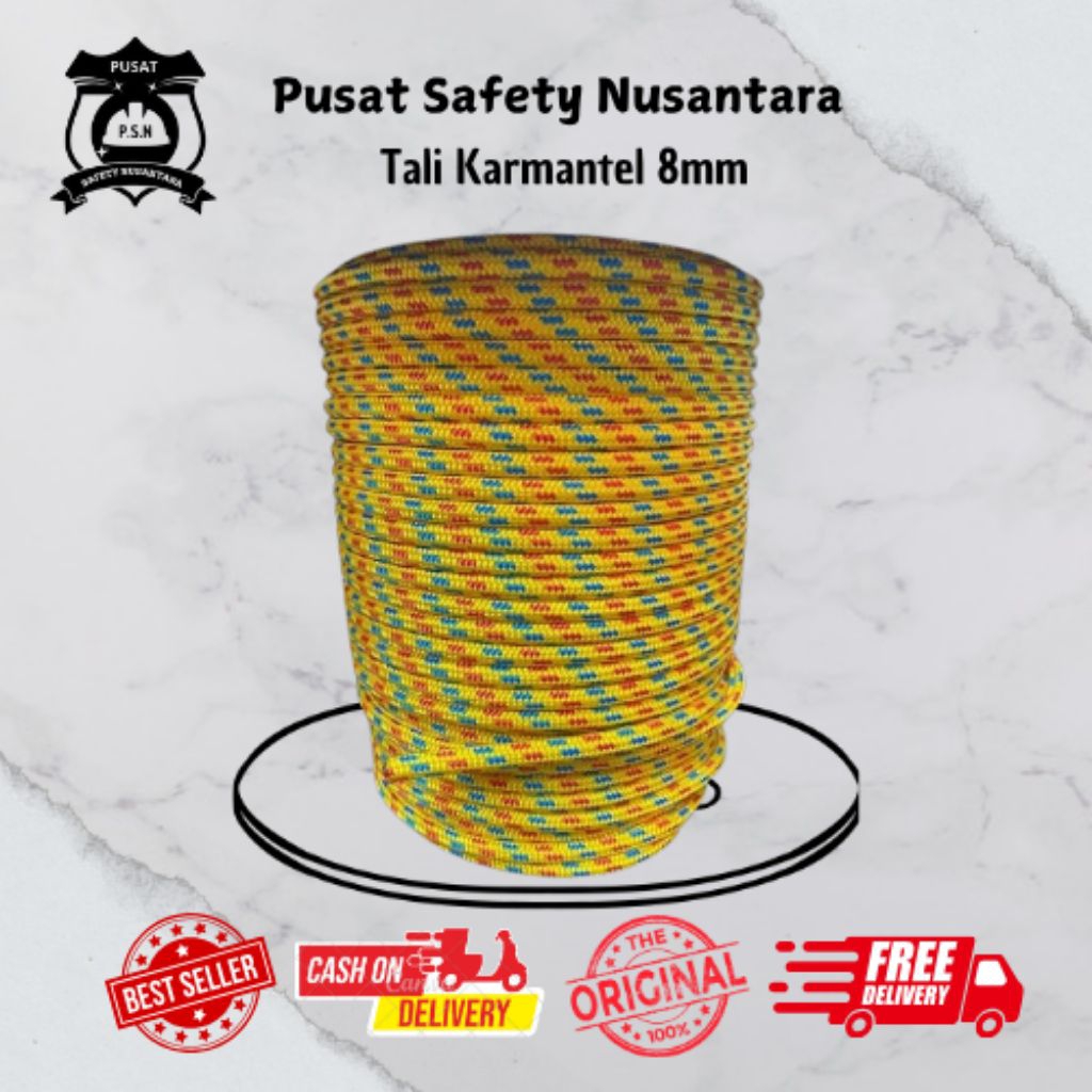 Tali Karmantel 8MM x 50M / Tali Karmantel 8MM x 100M / Tali Karmantel 8MM x 200M / Tali Karmantel 8M