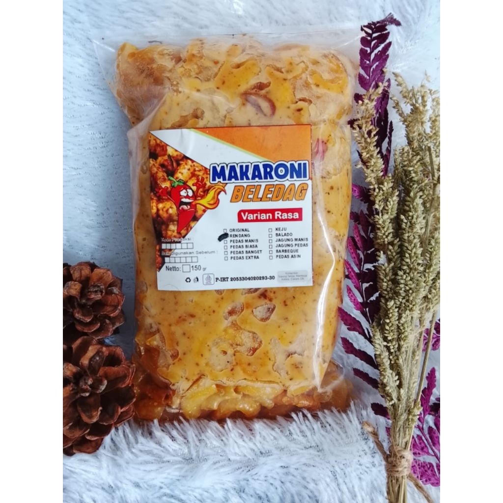 

makaroni rasa rendang bumbu basah 250gr