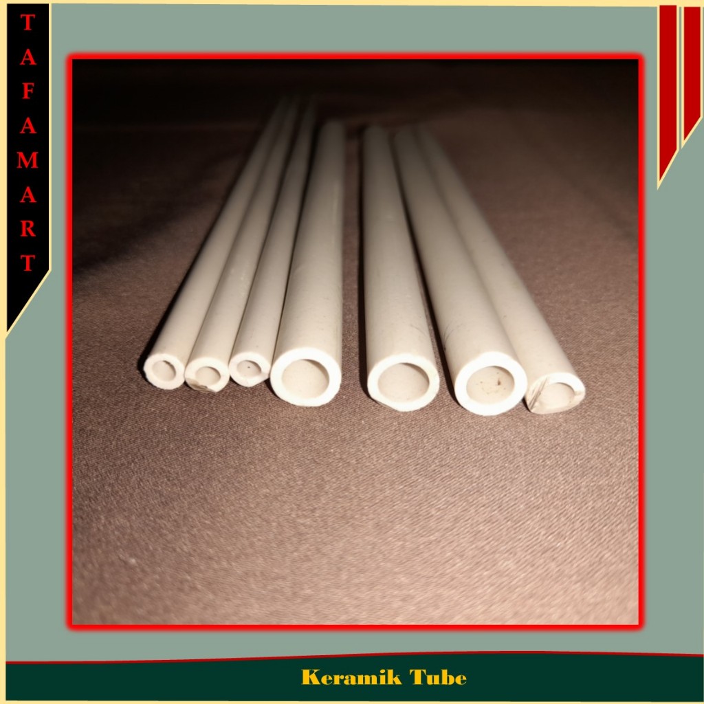 Pipa keramik diameter 6mm tahan panas tinggi isolator ceramic tube isolator tahan panas support heat