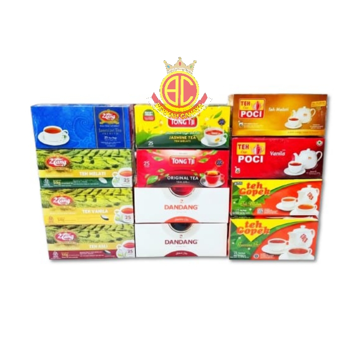 

Teh Celup Black Tea Jasmine Vanila Teh Tegal isi 25