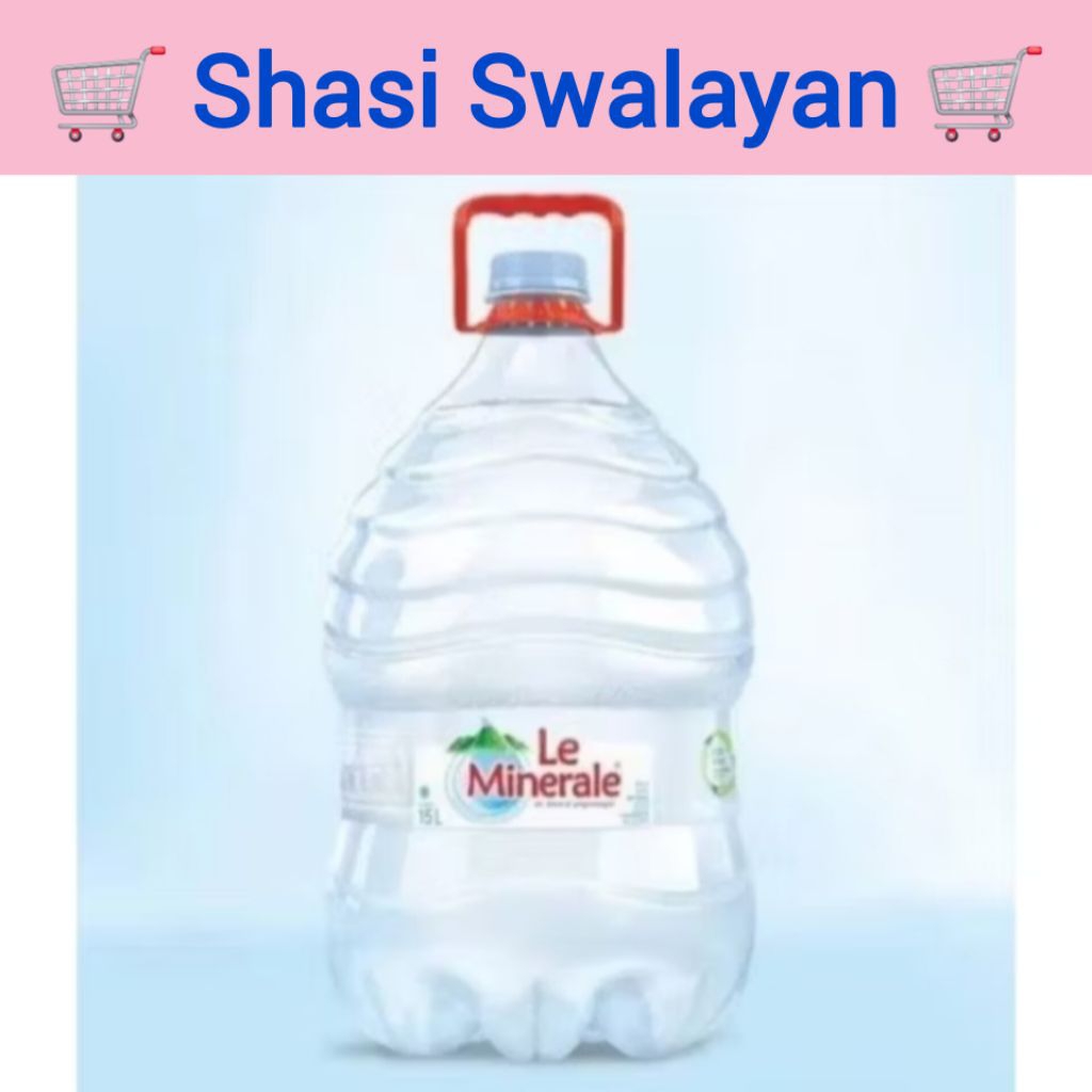 

Le Minerale Jumbo 15 Liter - AIR MINERAL GALON SEKALI PAKAI
