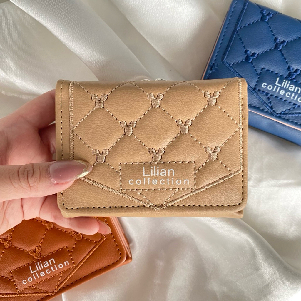 Dompet Lipat Mini - Little Mickey Letter / Dompet Lipat Dompet Mini Dompet Kecil Fashion Dompet Wani