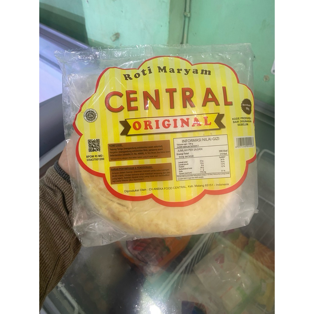 

Central Roti Maryam Original 500g