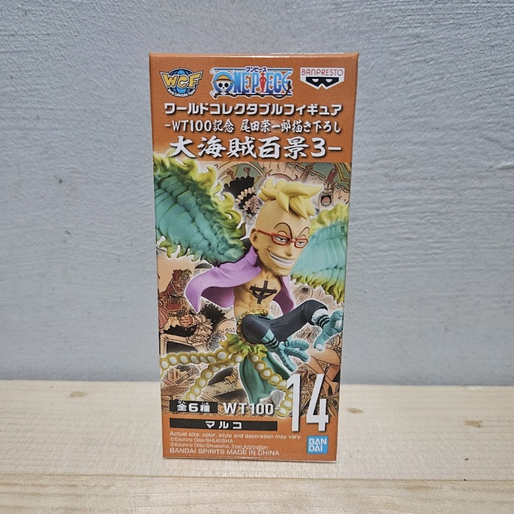 WCF One Piece Marco the Phoenix The Great Pirate WT100 Vol.3 Original Asver MISB