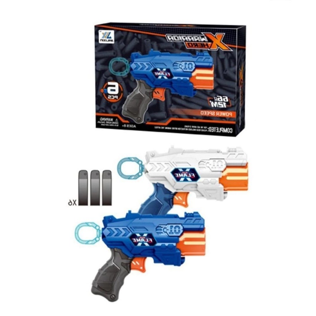 Mainan Air Soft Gun/ Mainan Gun Soft Warrior