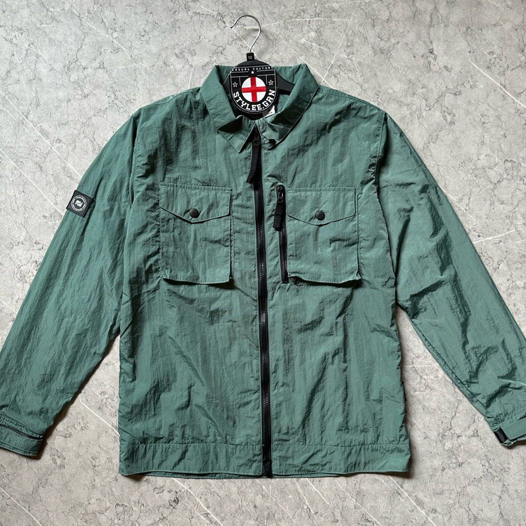 TROUBLEMAKER OVERSHIRT - BUCKINGHAM SAGE