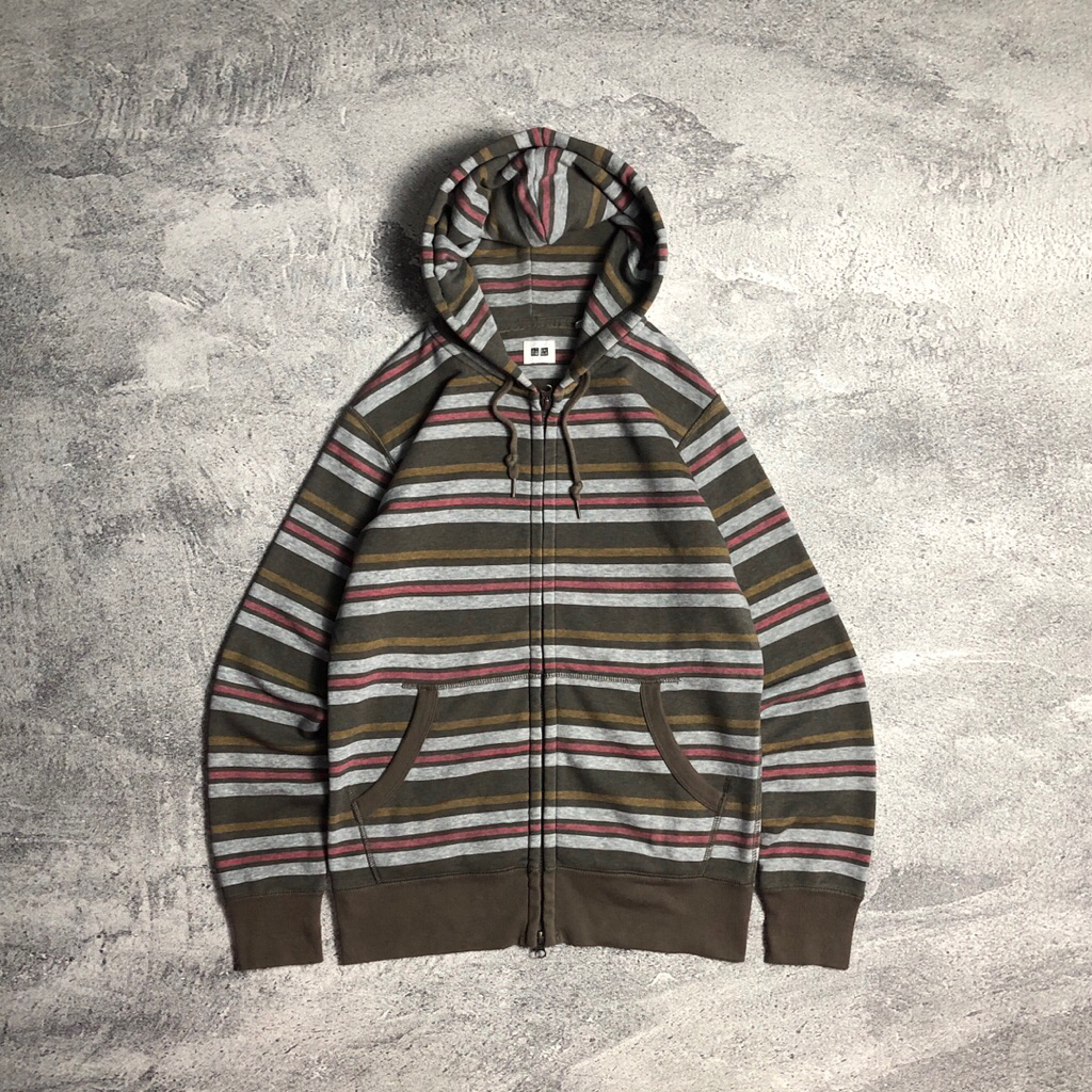 Zip Hoodie Uniqlo Motif