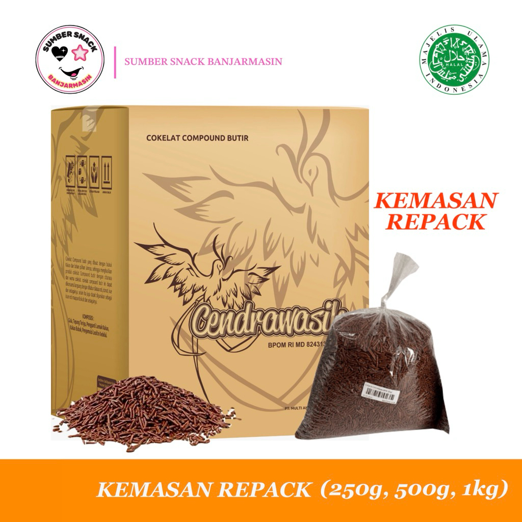 

Cendrawasih Meses Cokelat (Kemasan Repack) (250g, 500g, 1kg)