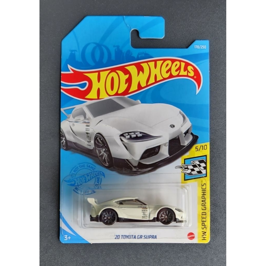 Hotwheels Toyota GR Supra Putih