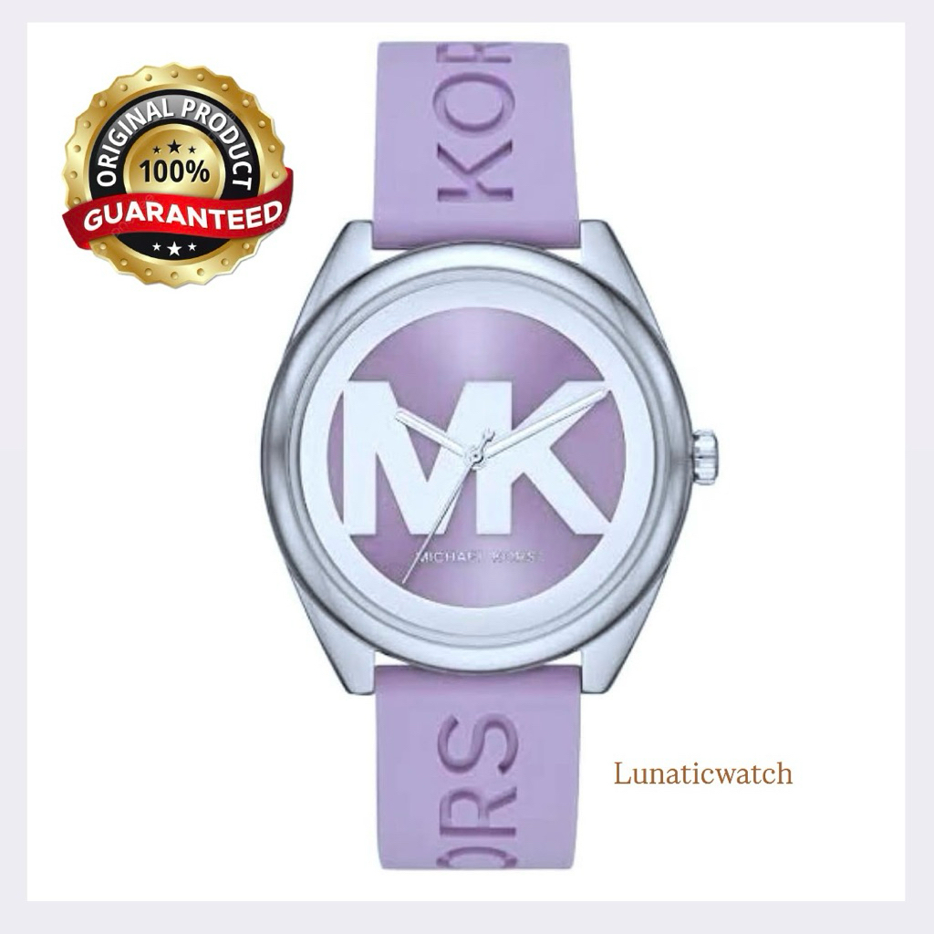 Jam Wanita ORIGINAL MICHAEL KORS MK 7143 STRAP RUBBER