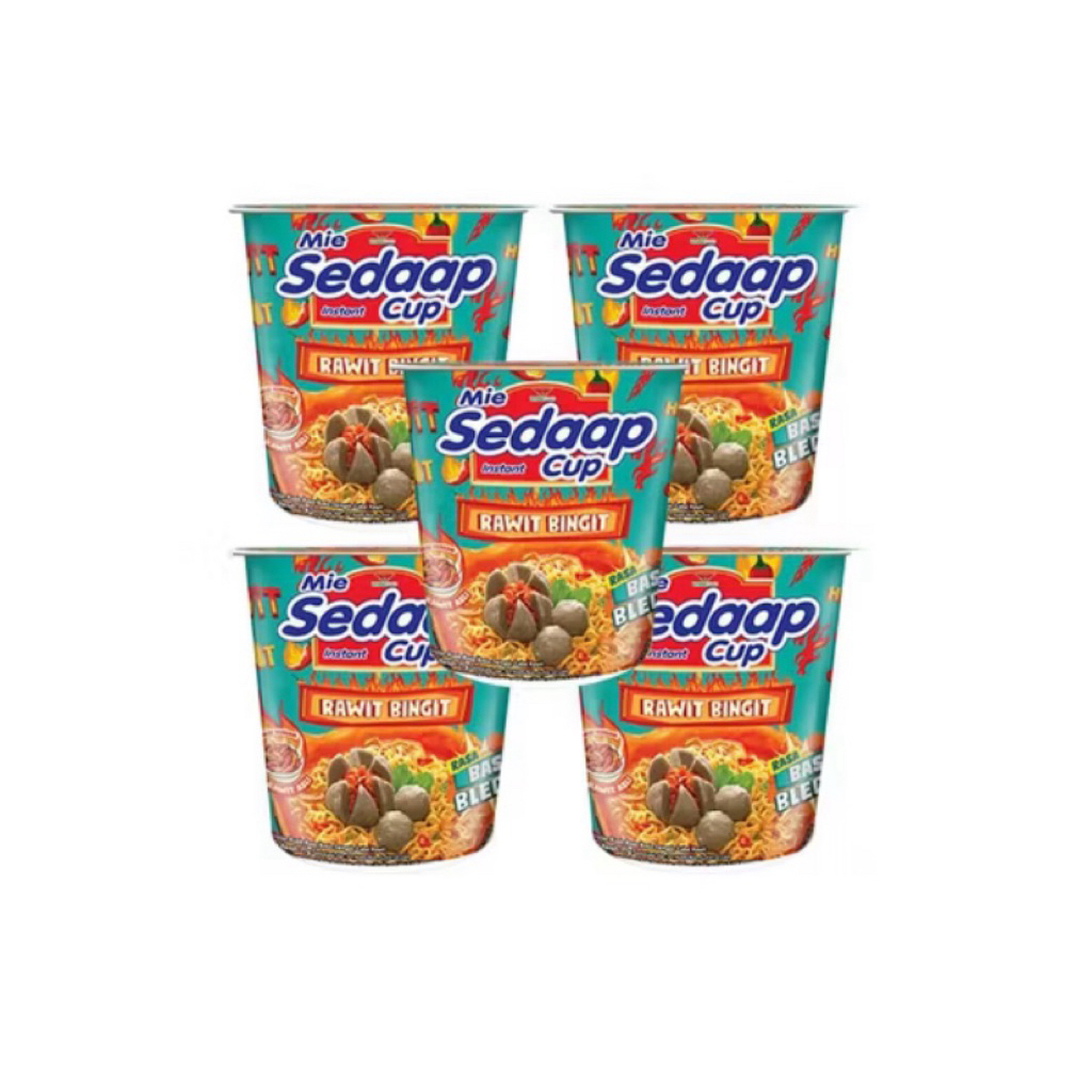 

Mie Sedaap Cup Rawit Bingit Bakso Bleduk x5 – Pedas Menggelegar, Bakso Meledak! | Sembako Express
