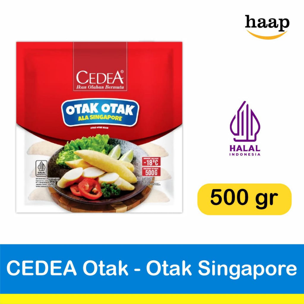 

Cedea Otak Otak Singapore 500gr