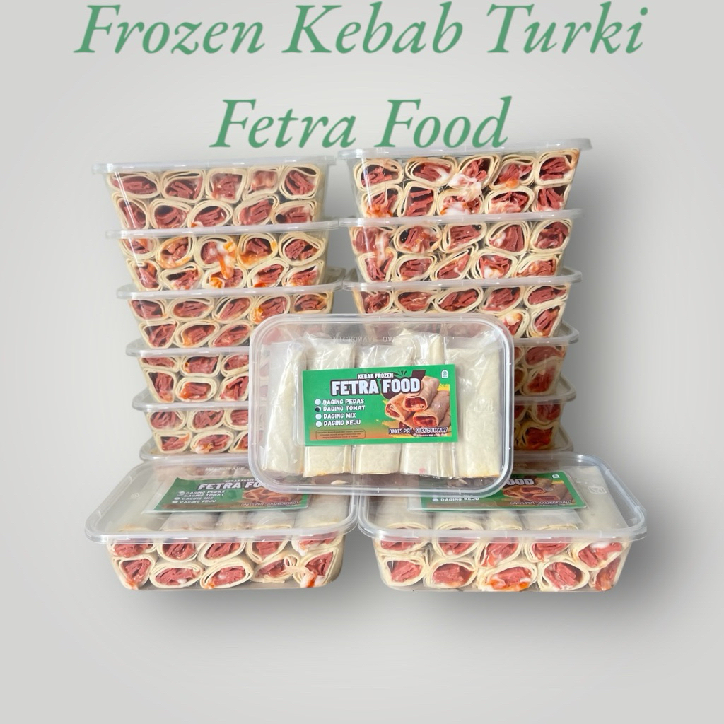 

kebab daging isi 10 khusus instan/sameday