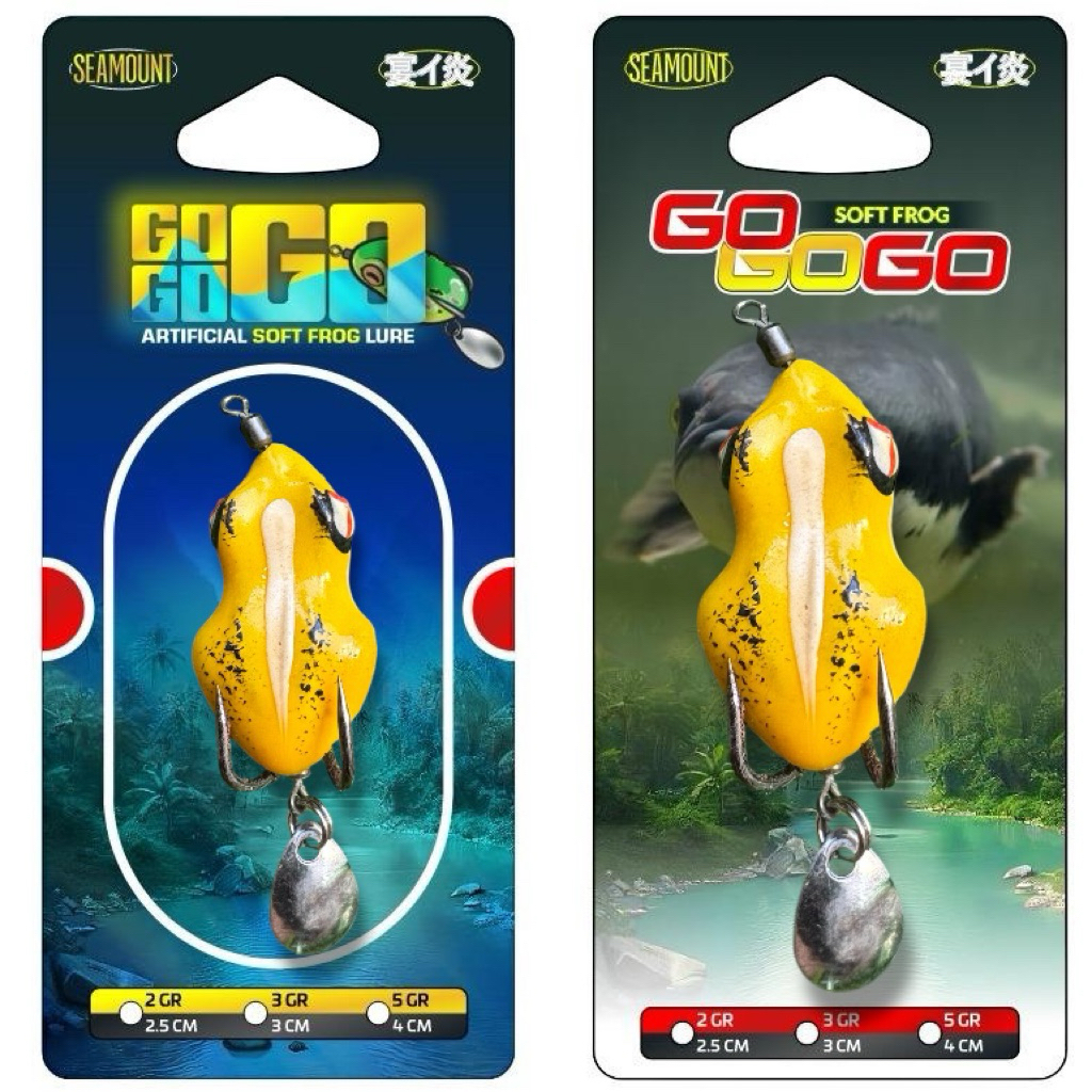 SOFT FROG SEAMOUNT GOGOGO / LURE SOFT FROG