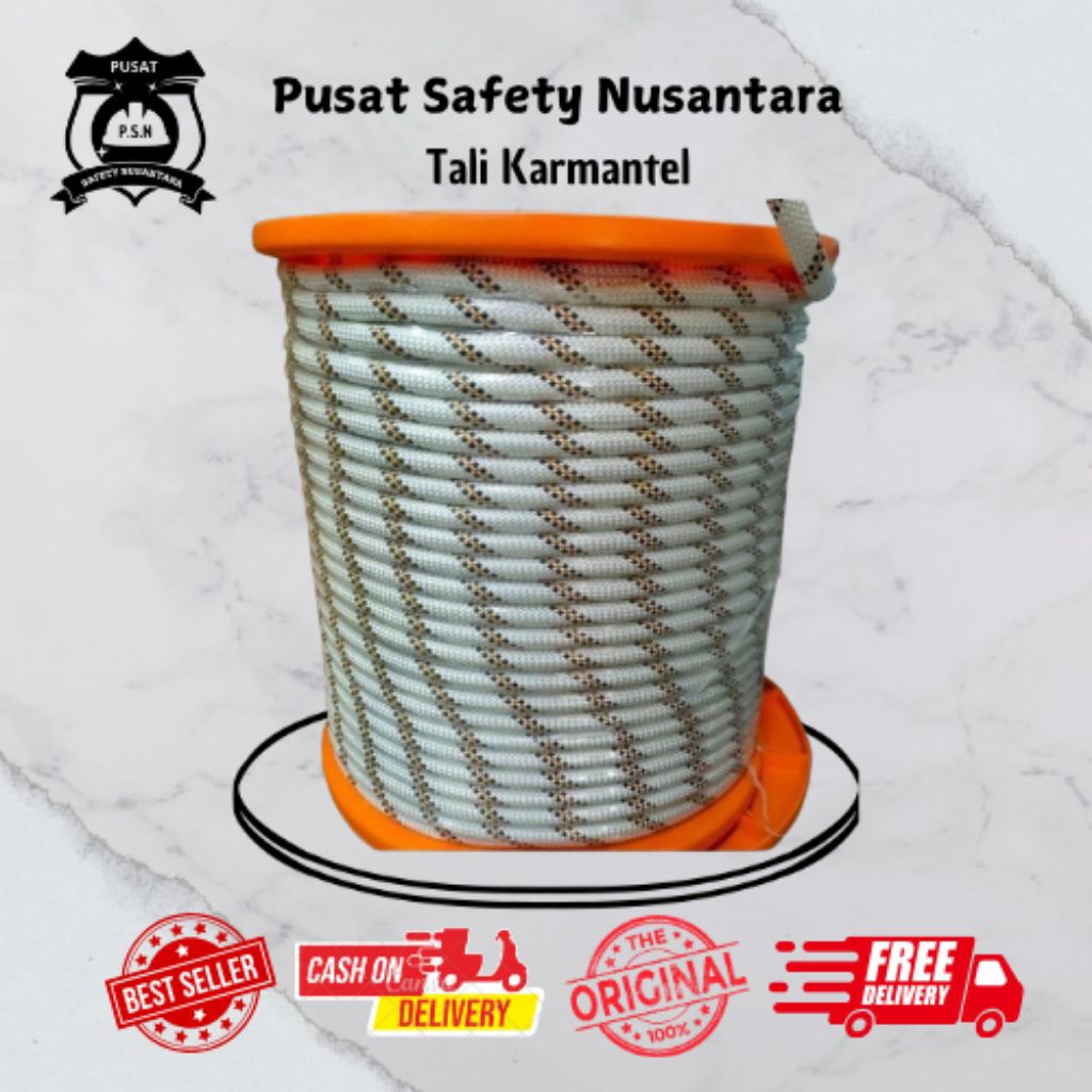 TALI KARMANTEL DINAMIS KAYA SAFETY 11MM X 200 M/TALI KARMANTEL