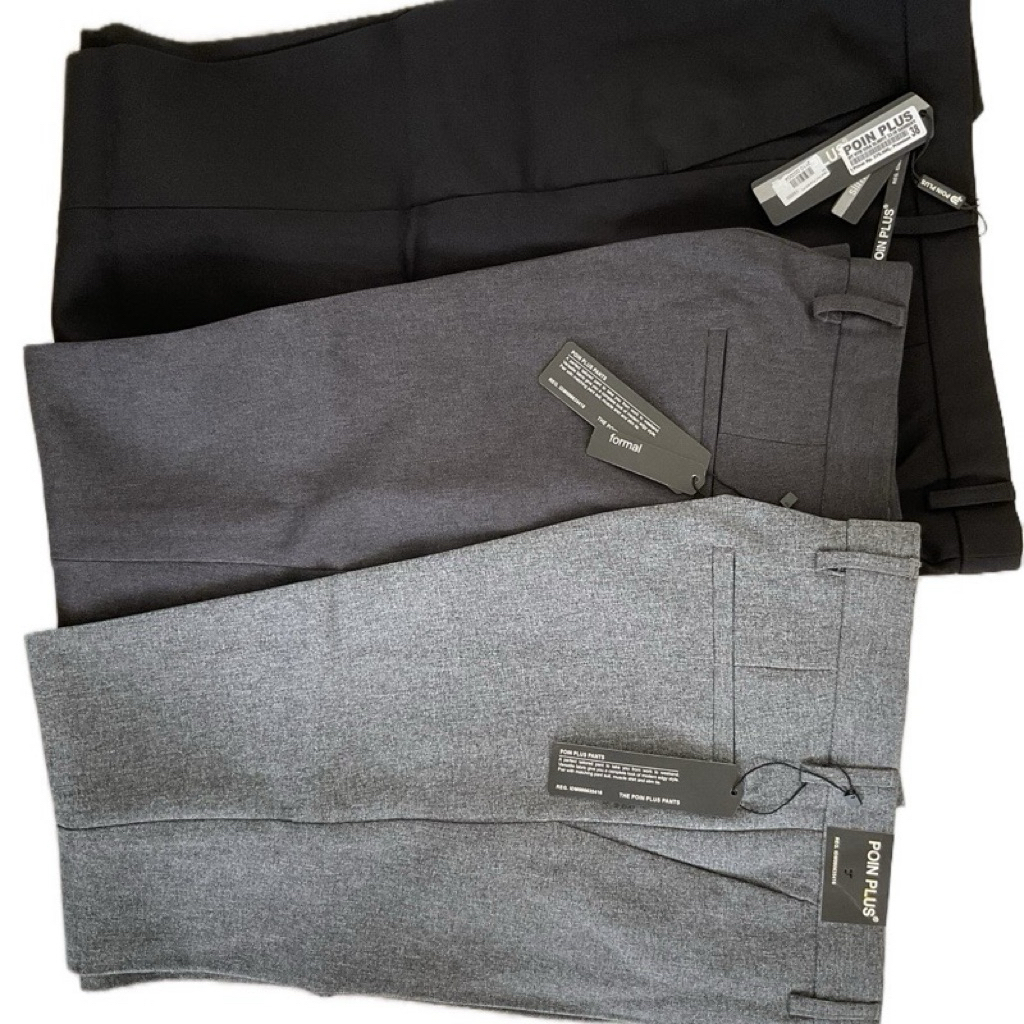 Celana Dasar Pria Poin plus Slimfit