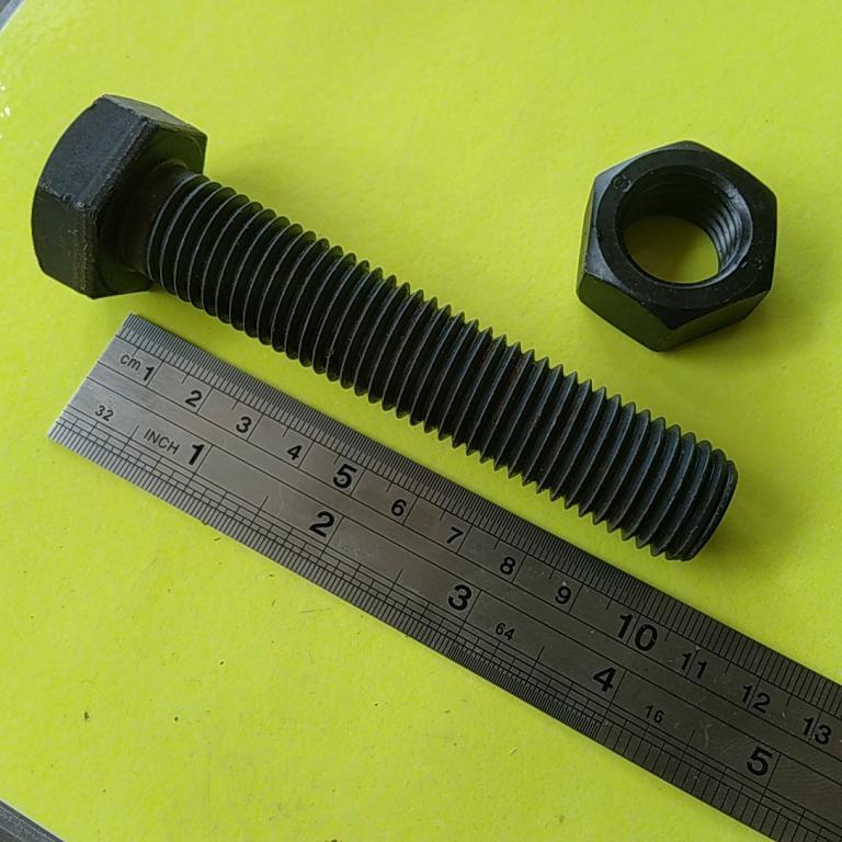 BAUT BAJA HTB 8.8 M20 X 100 FULL DRAT / BAUT 30 KUNCI 30 / BAUD FULL DRAT 30 / BAUT BAJA M20 X 100 H