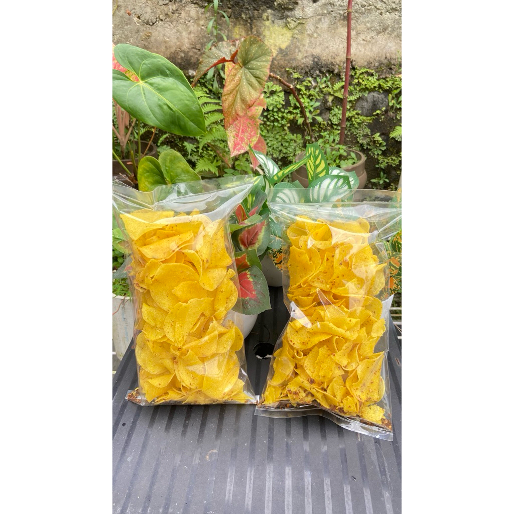 

Keripik klatak / klotak 250gram Gurih dan Renyah