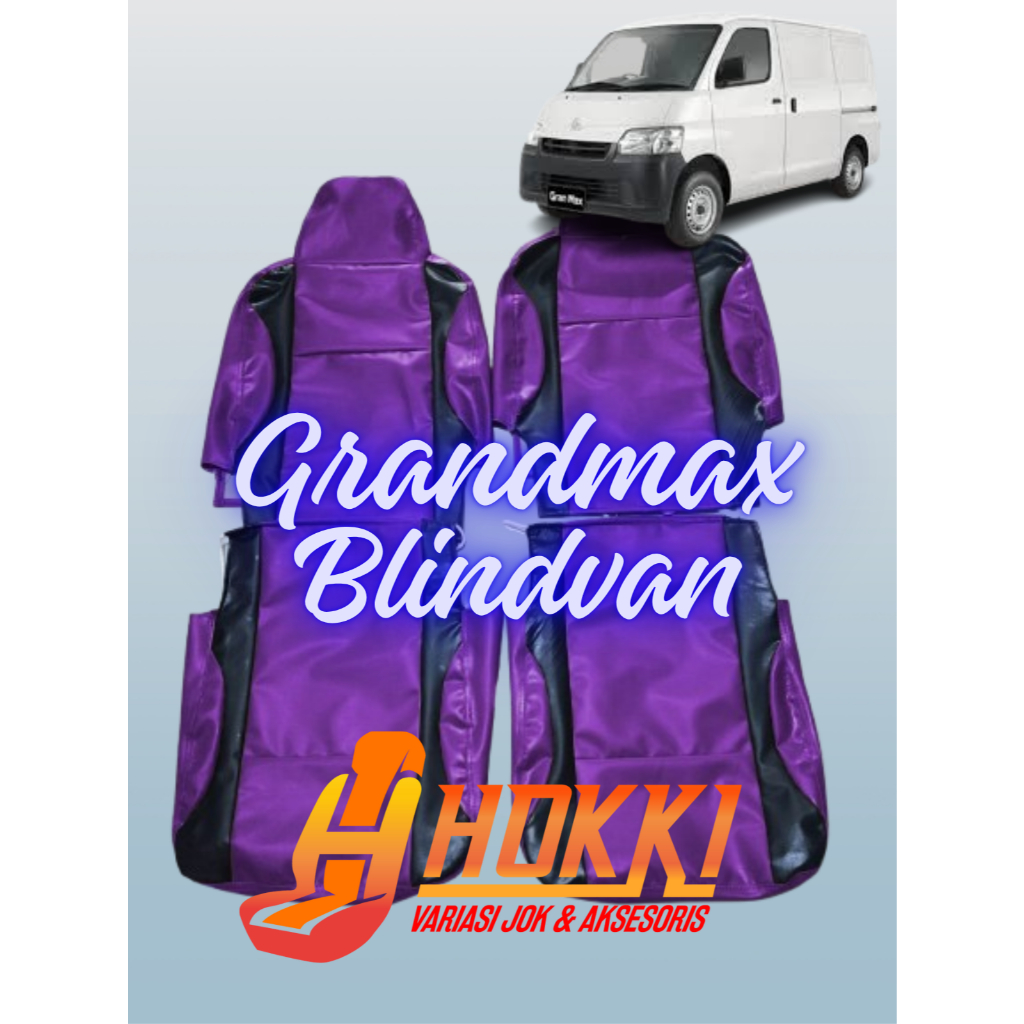 Sarung Jok Mobil Grandmax Blindvan I Cover Jok Mobil Grandmax Blindvan