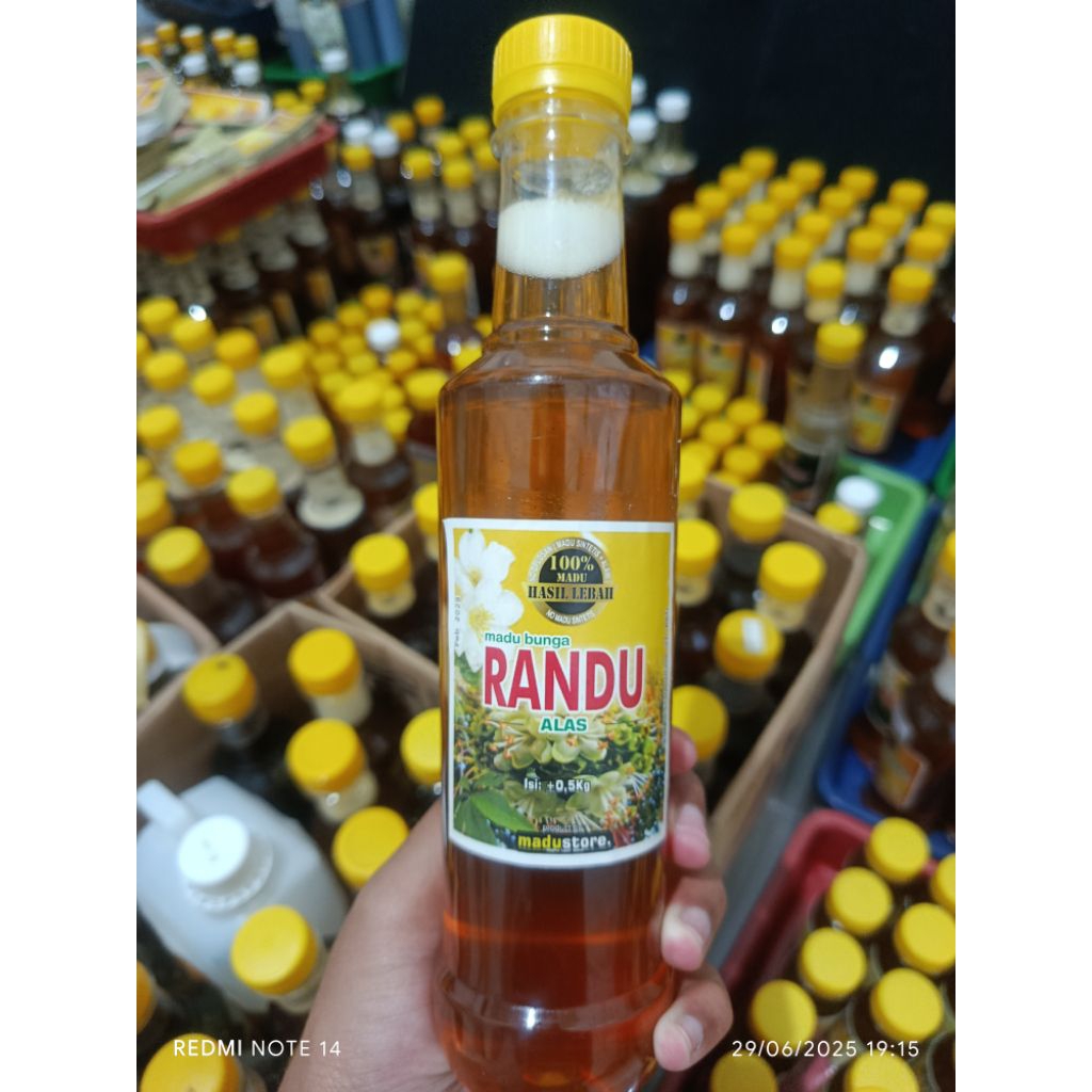 

MADU ASLI NEKTAR RANDU MURNI || JAMINAN 100% ASLI HASIL LEBAH