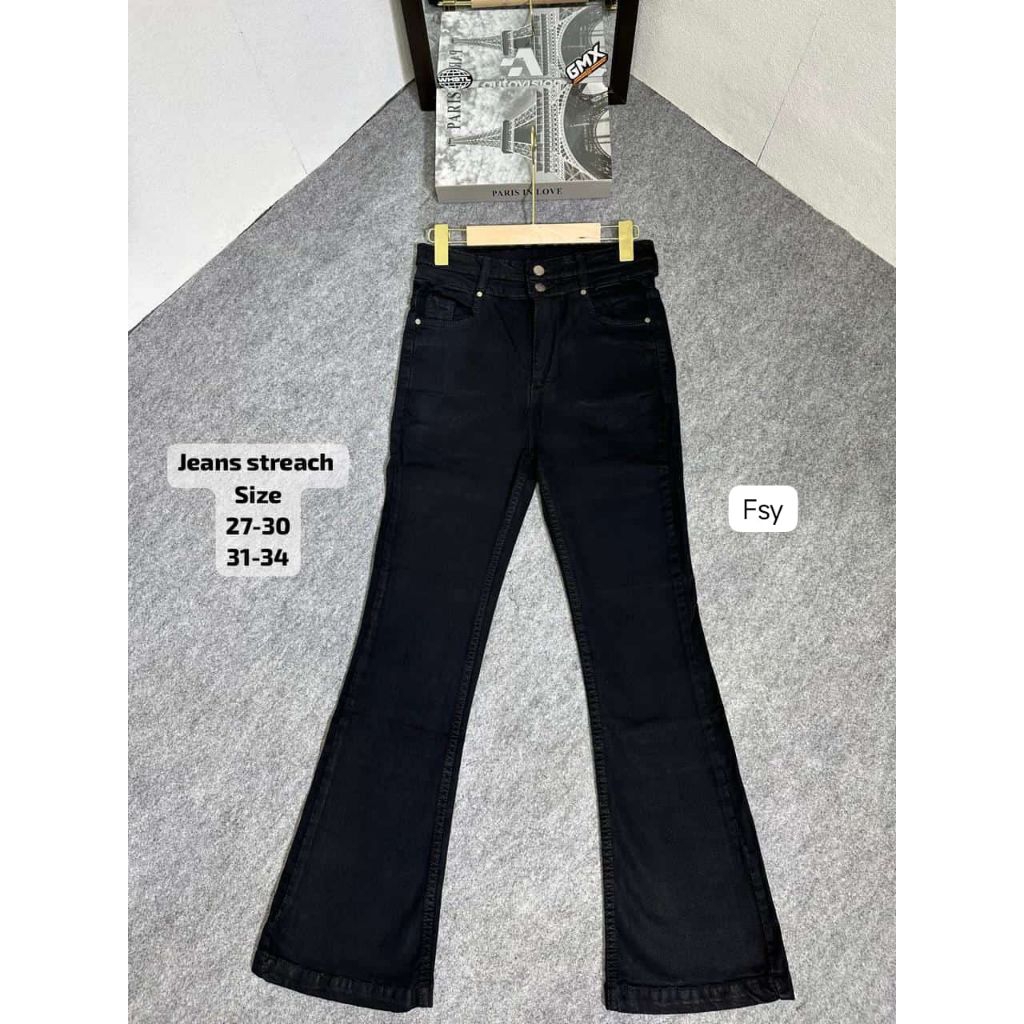 FD•128n STOK TERBATAS GERCEP NEW ARRIVAL CB nineOne jeans streach celana wanita kekinian reseller to