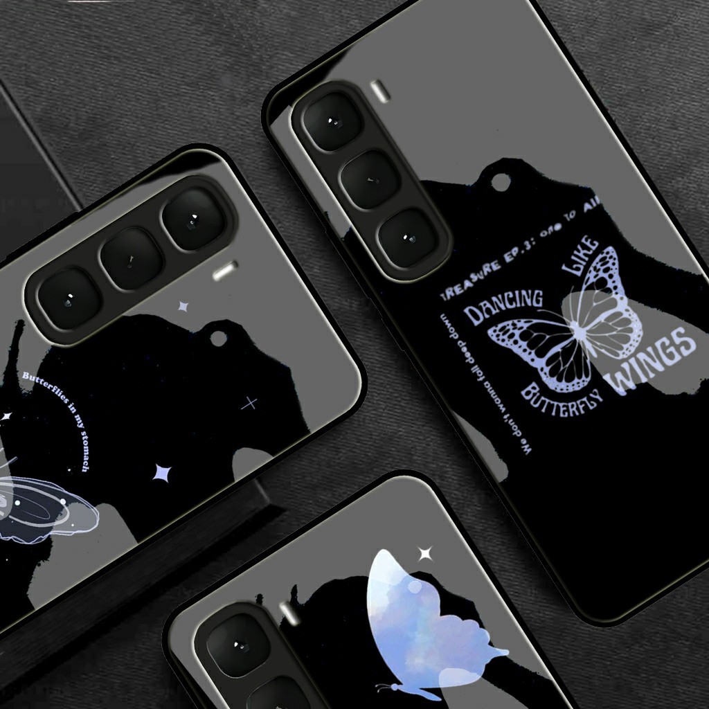 Softcase Glass Kaca Infinix Hot 60i Terbaru 2025 [UCK35] Case Infinix Hot 60i Infinix Hot 60i - Casi