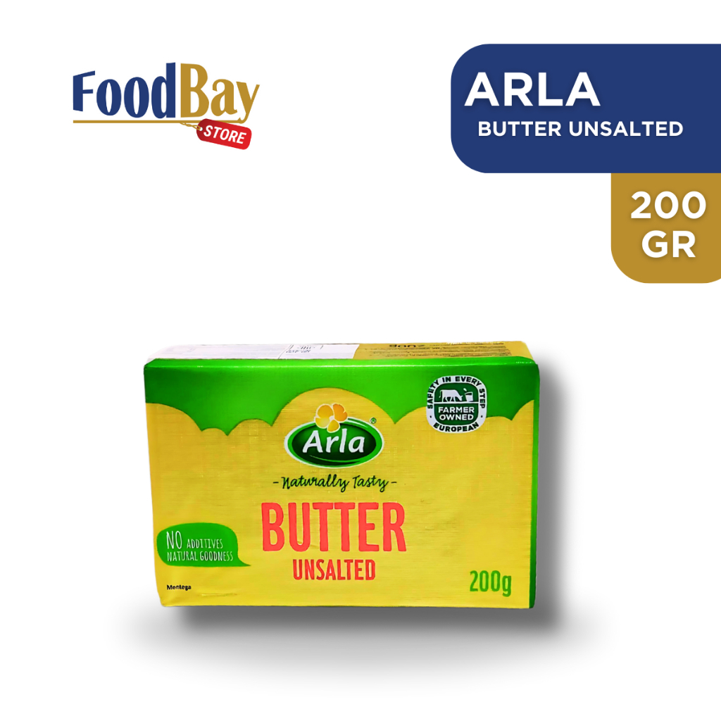 

[oddsolshop] pekanbaru/Arla Butter Unsalted 200GR Mentega Tawar