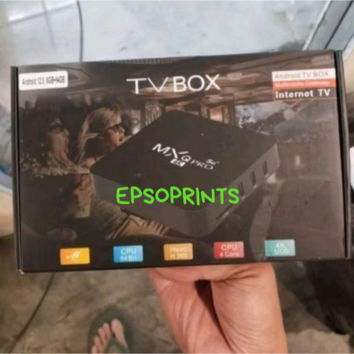 Android TV Box MX Q Pro 8Gb/64Gb 5G Ultra HD 5G