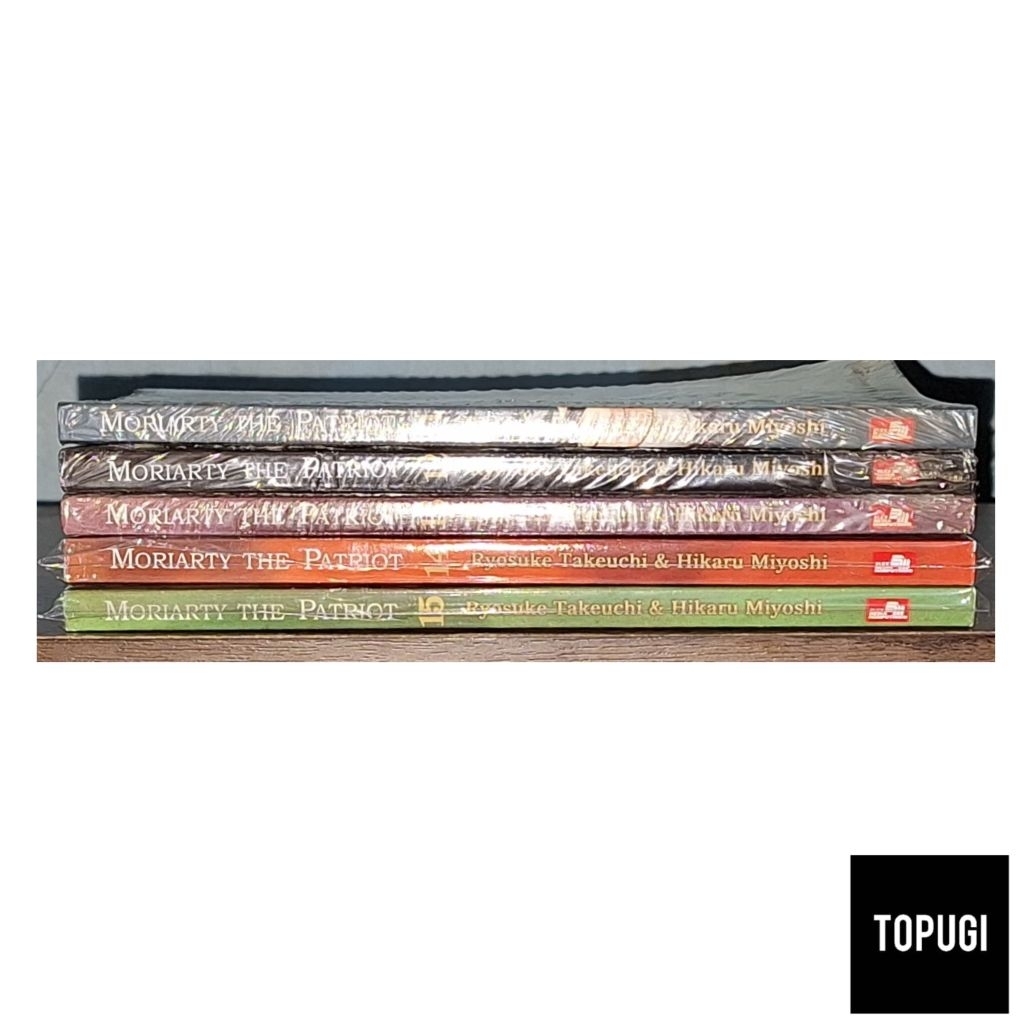 Komik Moriarty The Patriot SET Vol. 11 12 13 14 15